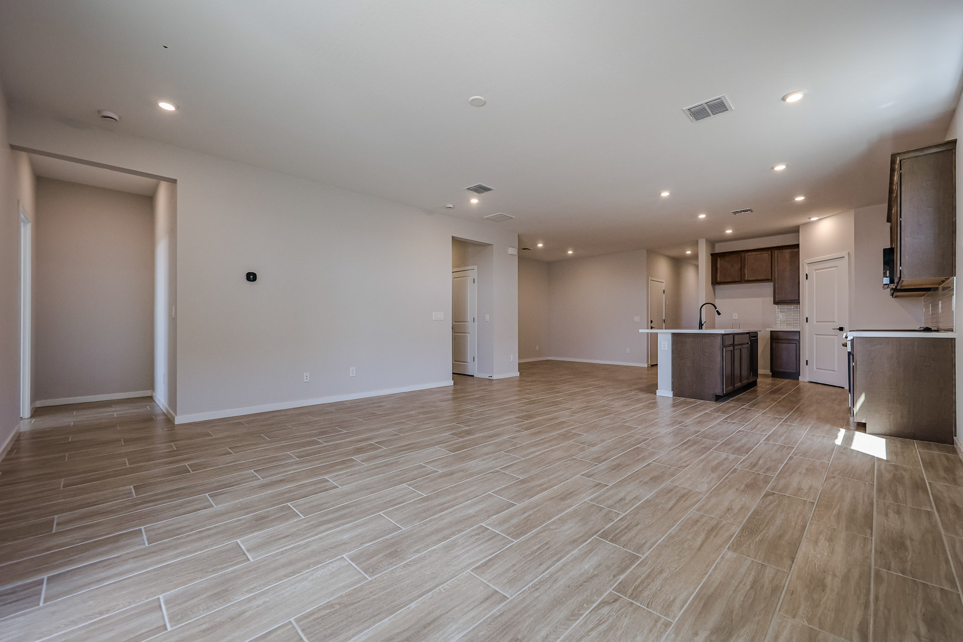A large empty room.