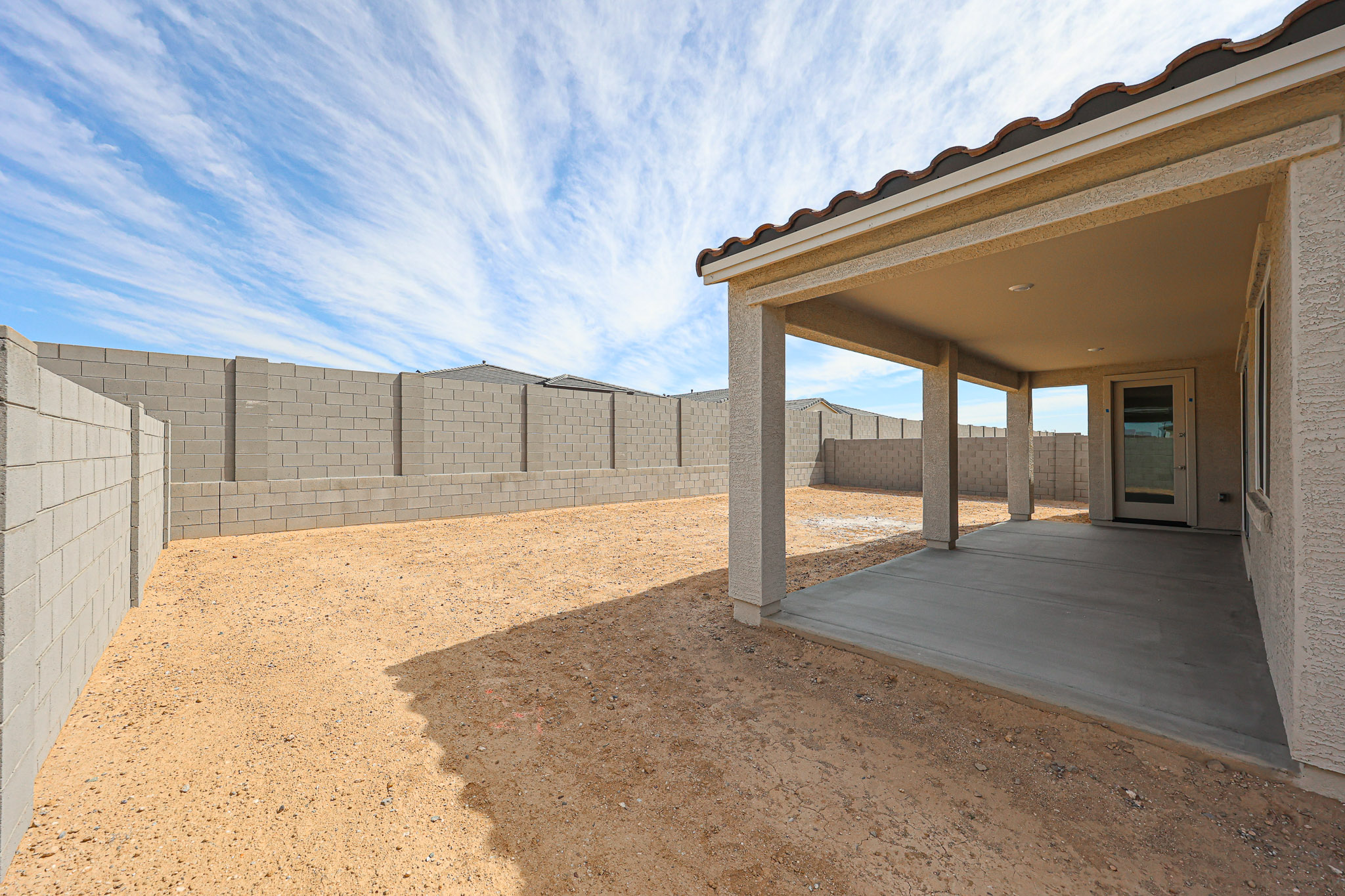 A building with a brick wall.