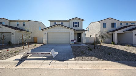 A small playground in a neighborhood.