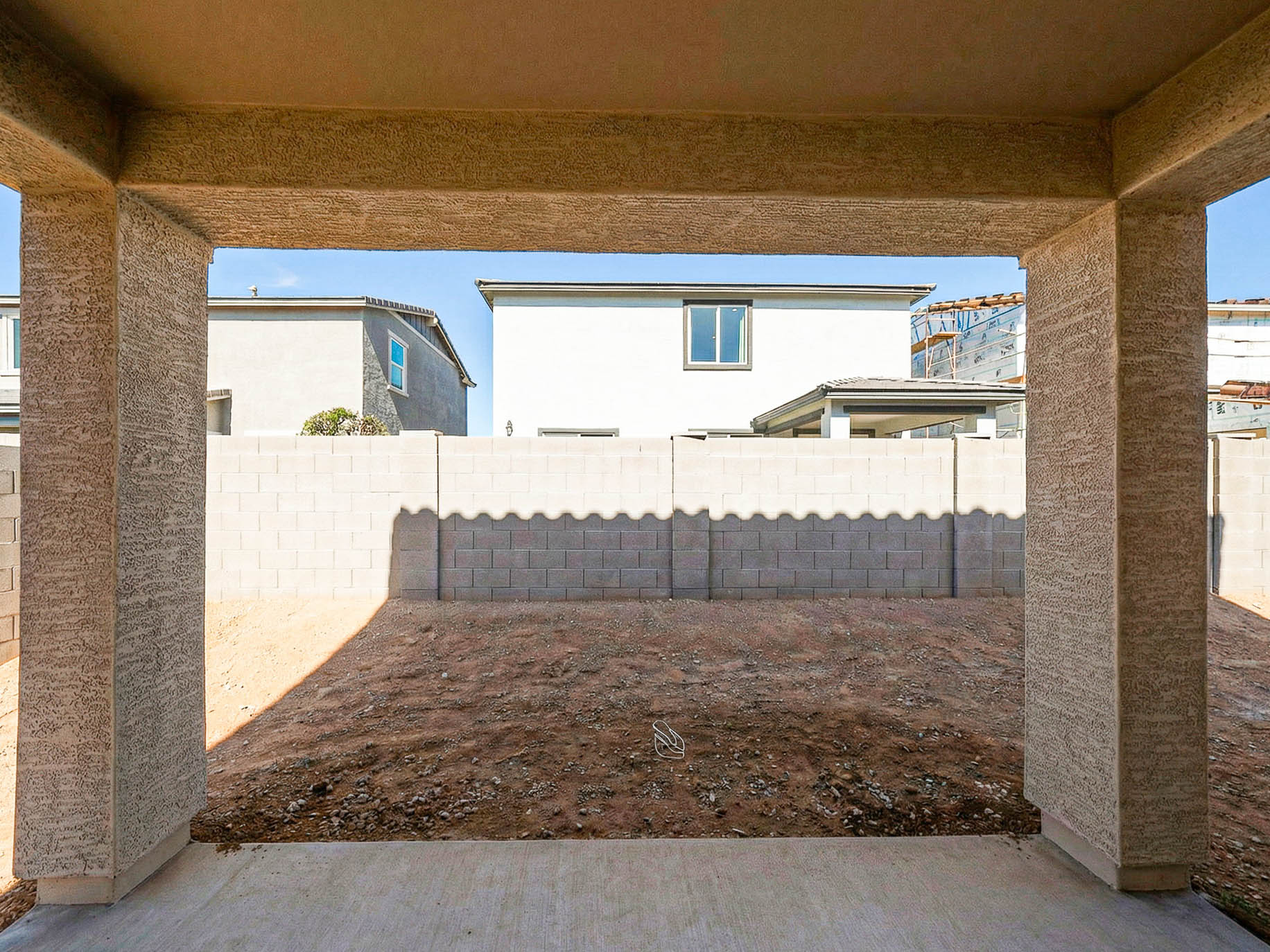 A building with a large window.