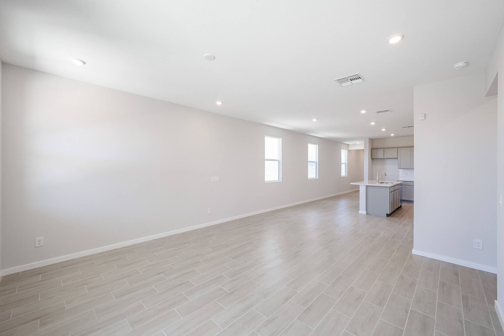 A large empty room.