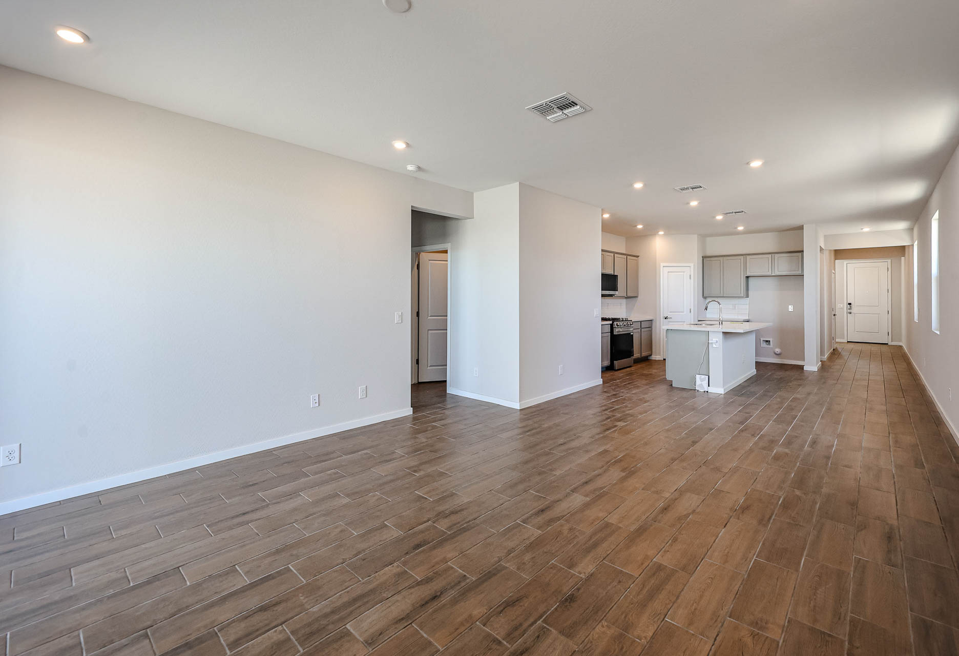 A large empty room.