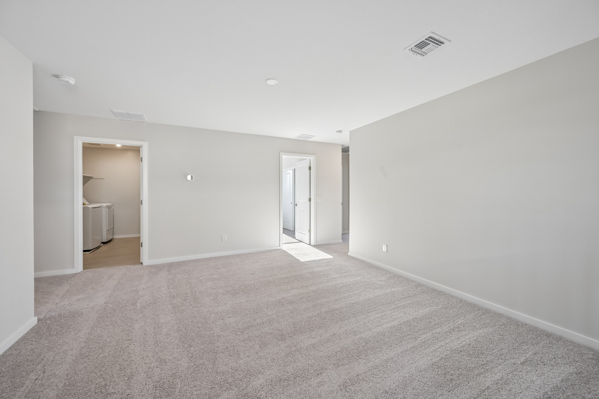 A large empty room.