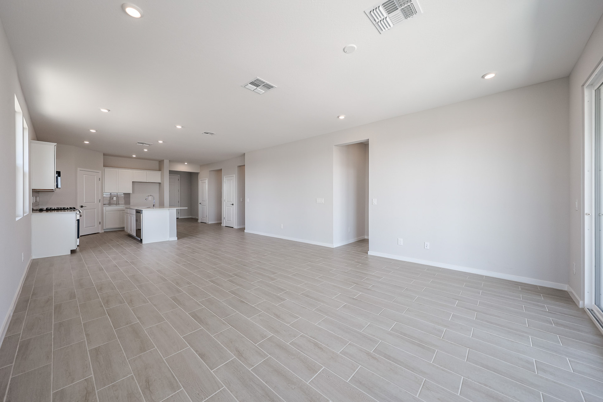 A large empty room.