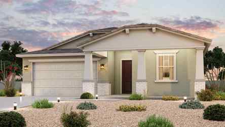 A house with a garage.