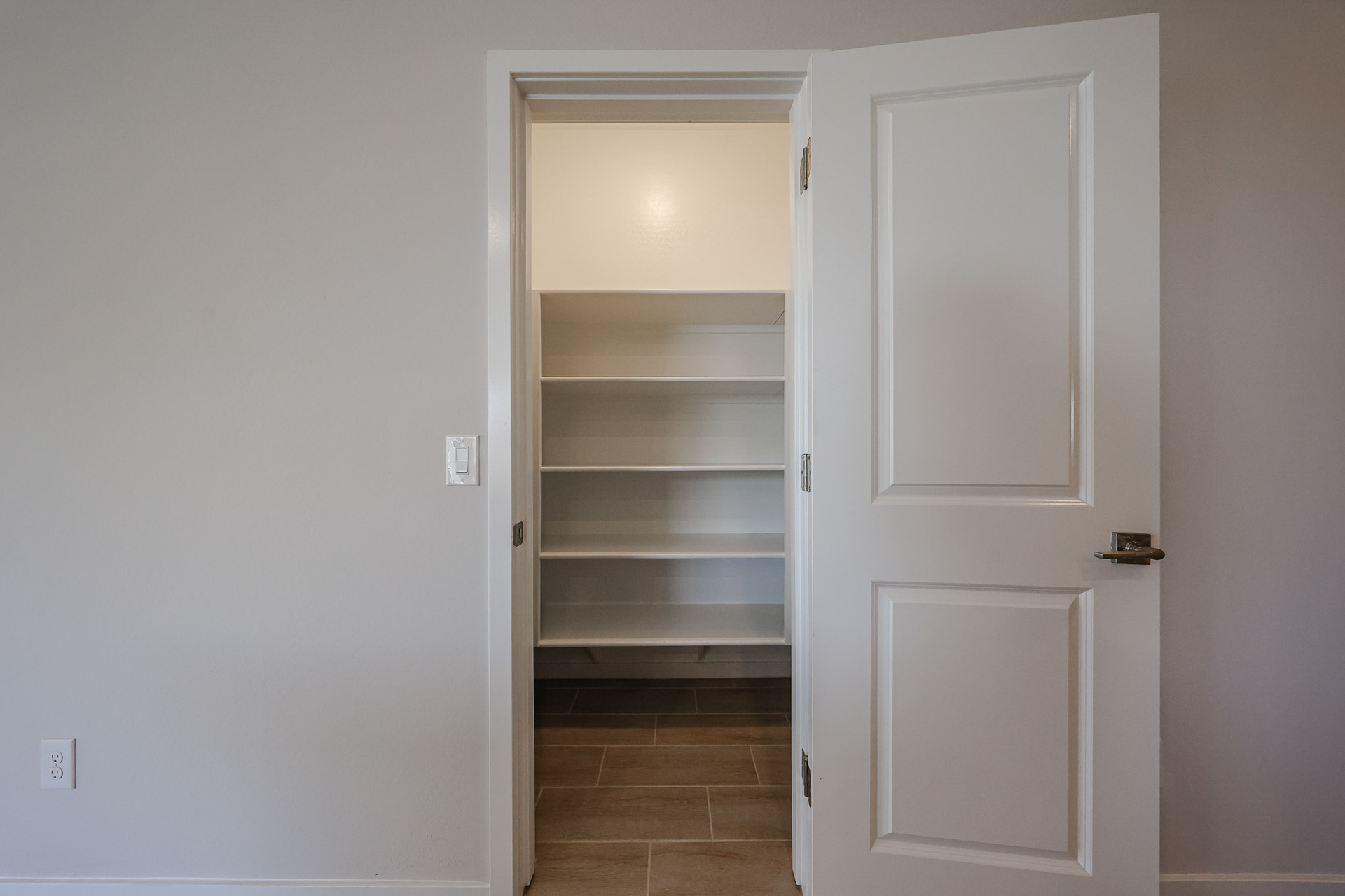 A white door with a white door.