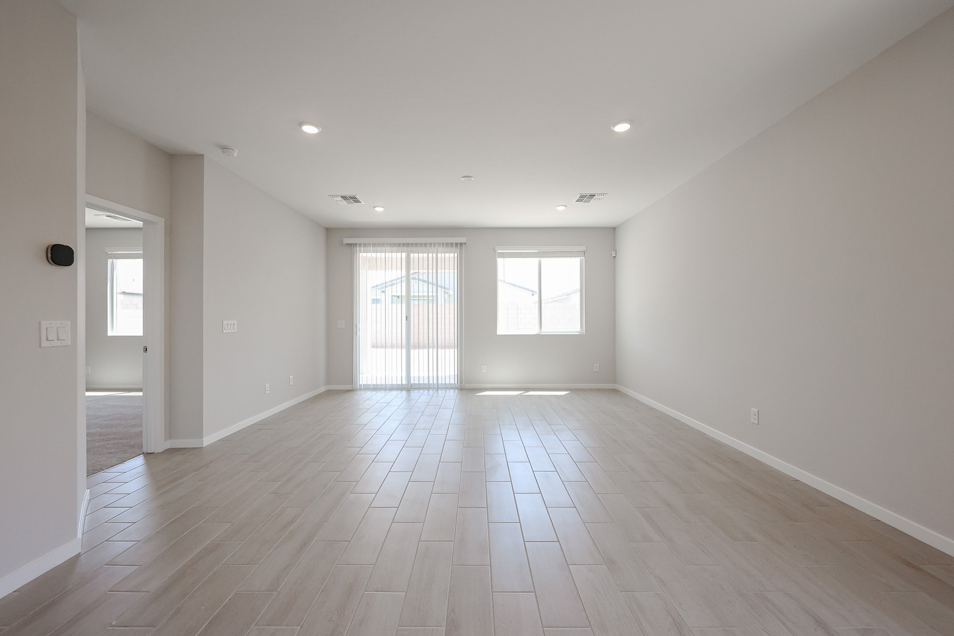 A large empty room.