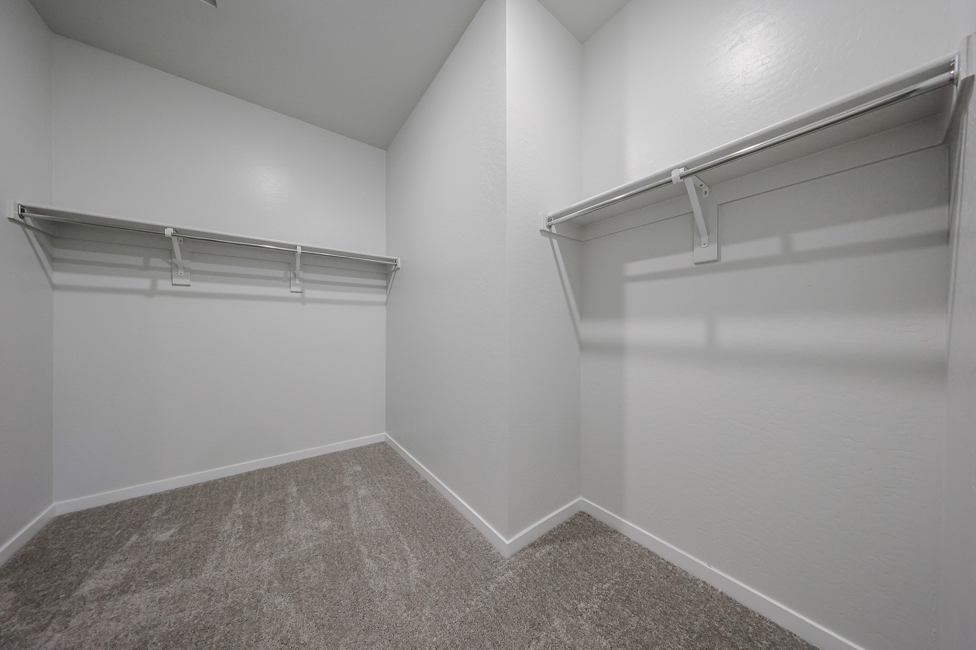 A staircase in a room.
