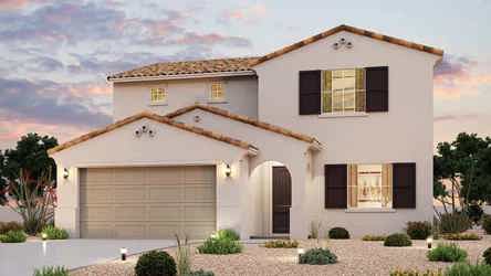 A house with a garage.