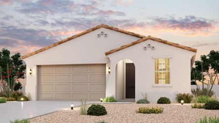 A house with a garage.