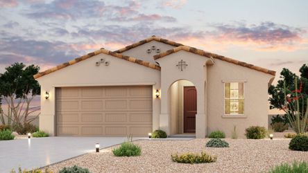 A house with a garage.