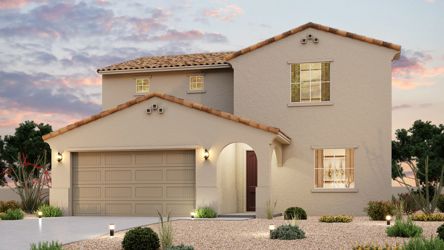 A house with a garage.