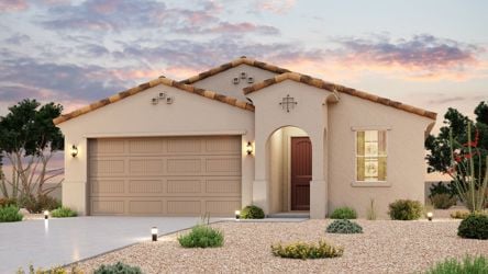 A house with a garage.