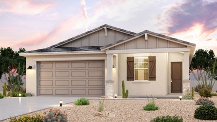 A house with a garage.