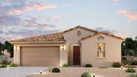 A house with a driveway.