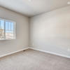 Bedroom of the ranch style Palisade plan by Century Communities