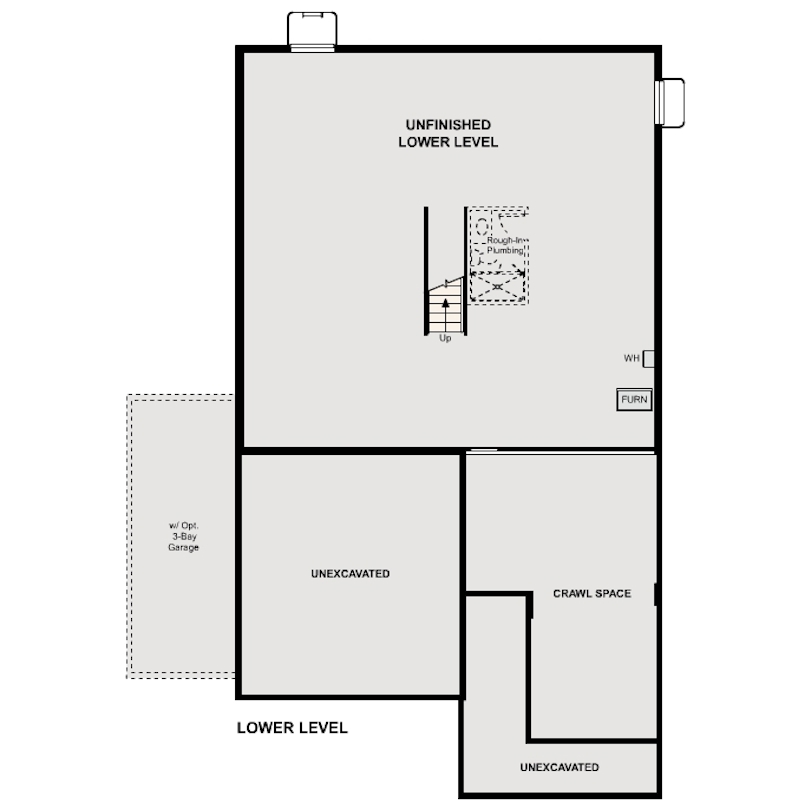 Diagram. floorplan illustration Cumberland Lower Level