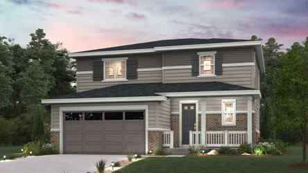 A house with a garage.