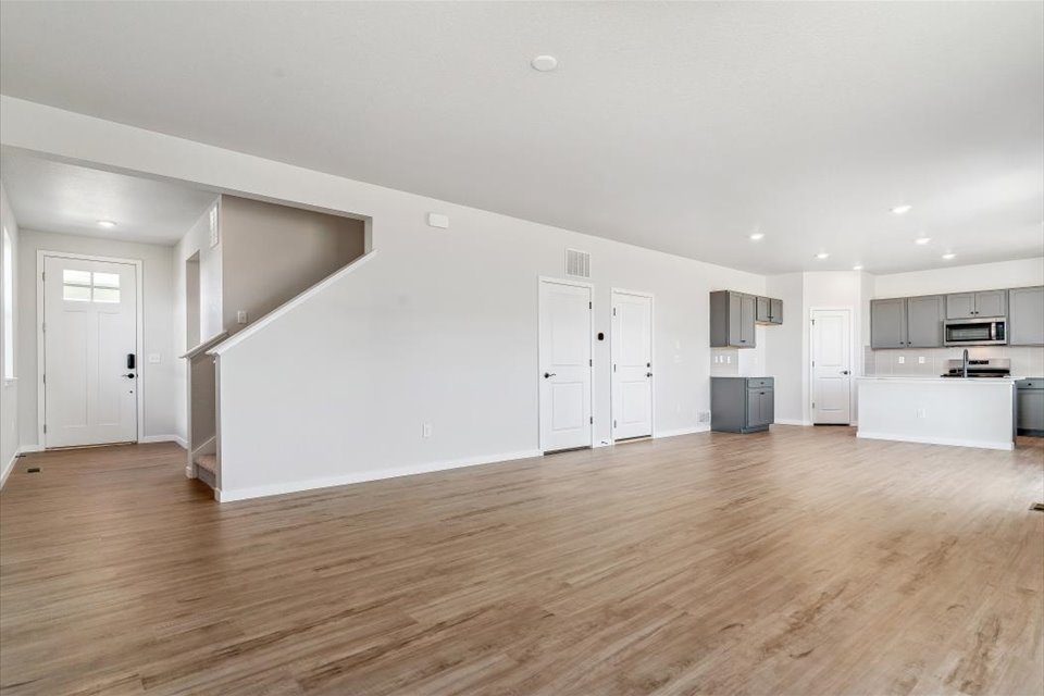 A large empty room.