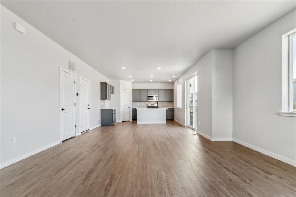 A large empty room.