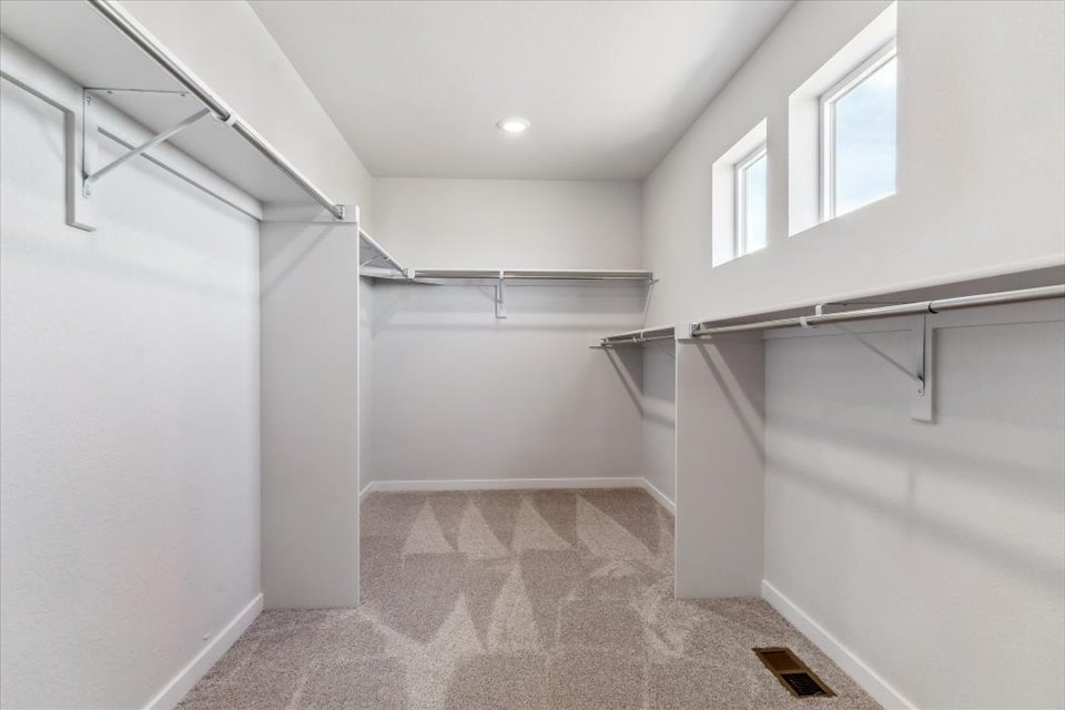 A room with white walls.