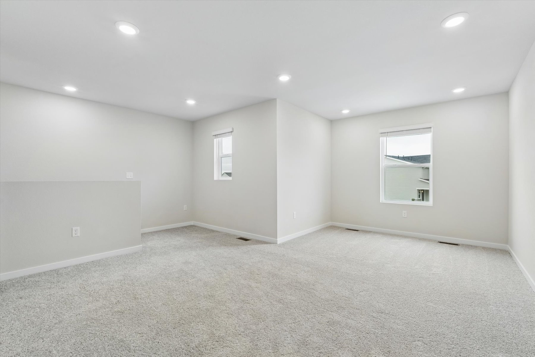 A large empty room.