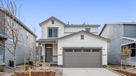 A house with garages.