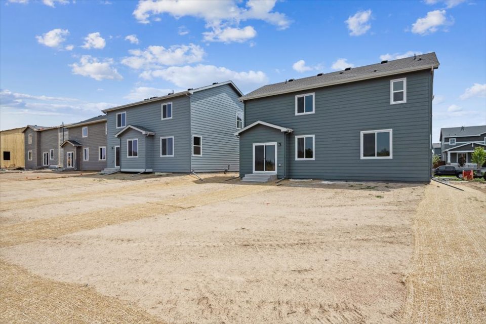 A row of houses.
