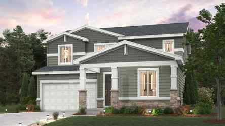 A house with a large front yard.