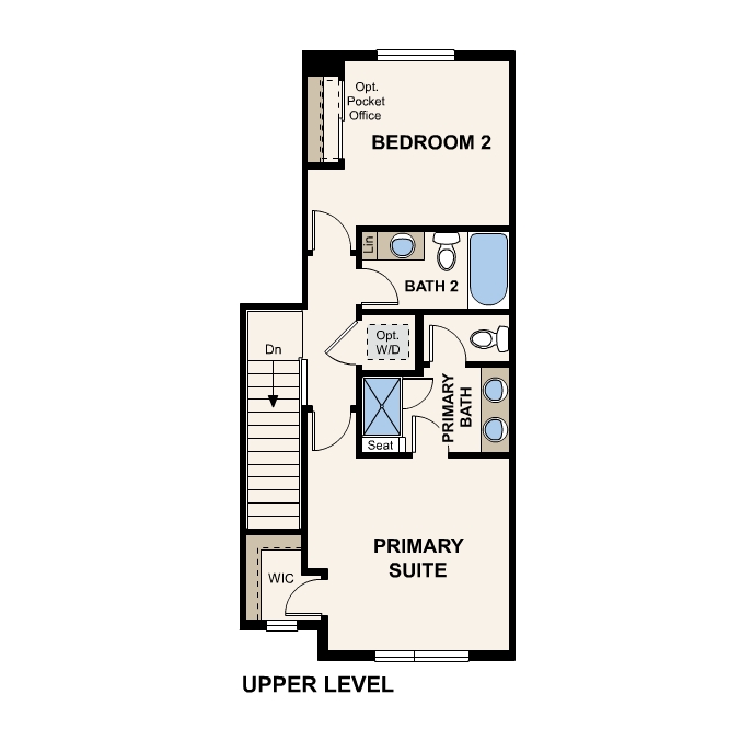 Diagram, engineering drawing. Nantucket Floorplan, Upper Level