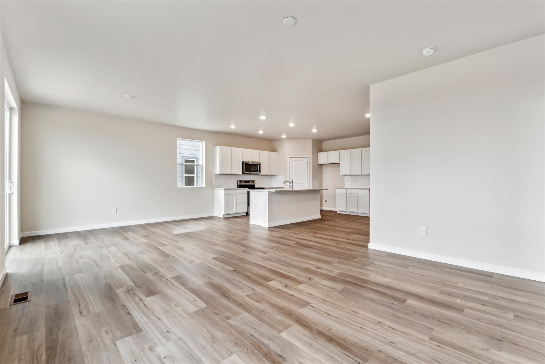A large empty room.
