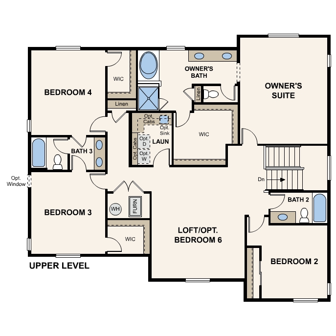 Crestone Residence 49204 Floorplan at Hill at Hill by