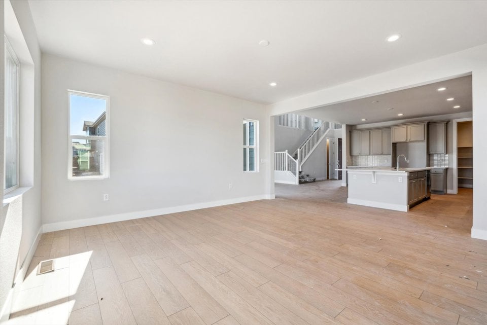 A large empty room.