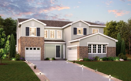 The Harvard | Residence 50266 Elevation D at Prestige Collection