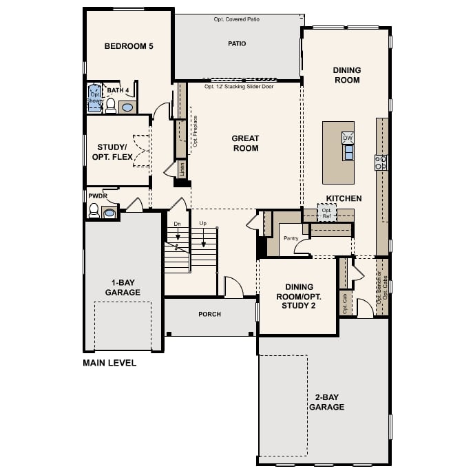 Diagram, engineering drawing. Harvard Floorplan, Main Level