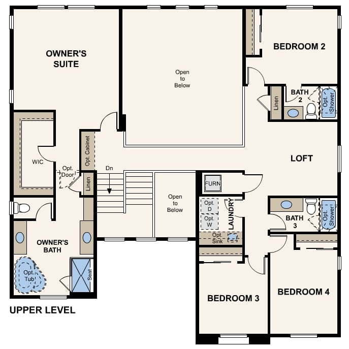 Diagram, engineering drawing. Harvard Floorplan, Upper Level