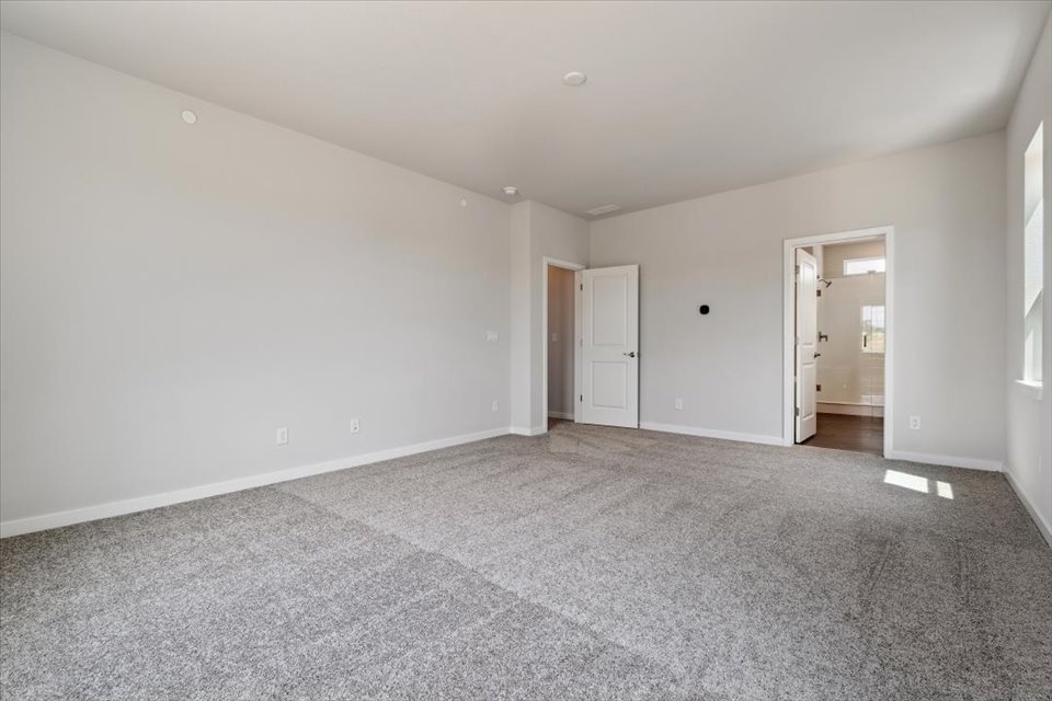 A room with white walls.