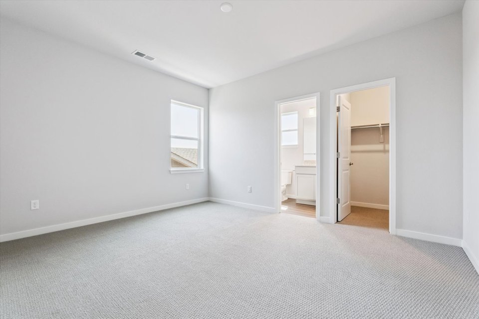 A room with white walls.
