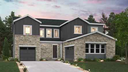 A house with a driveway.