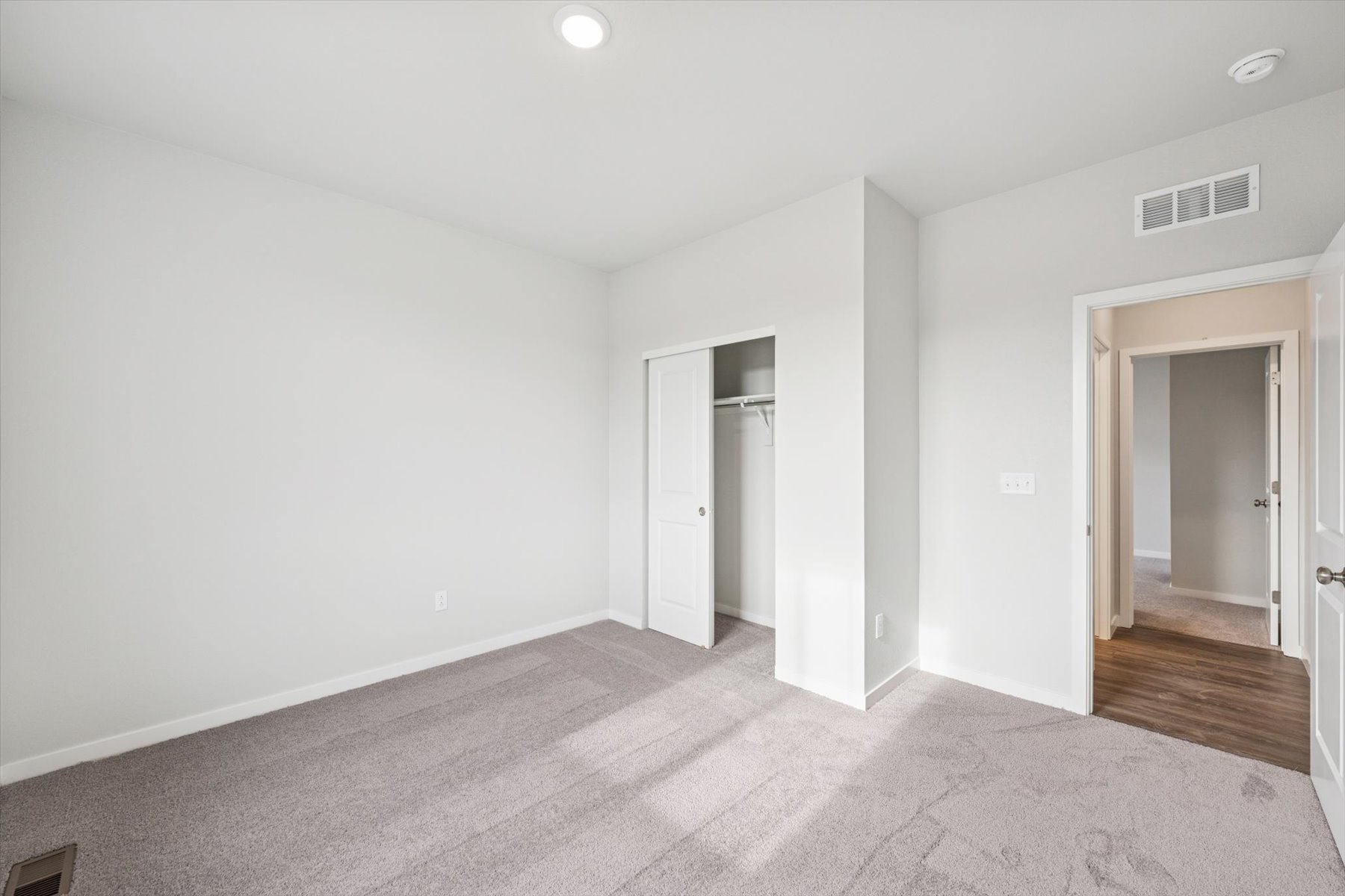 A room with white walls.