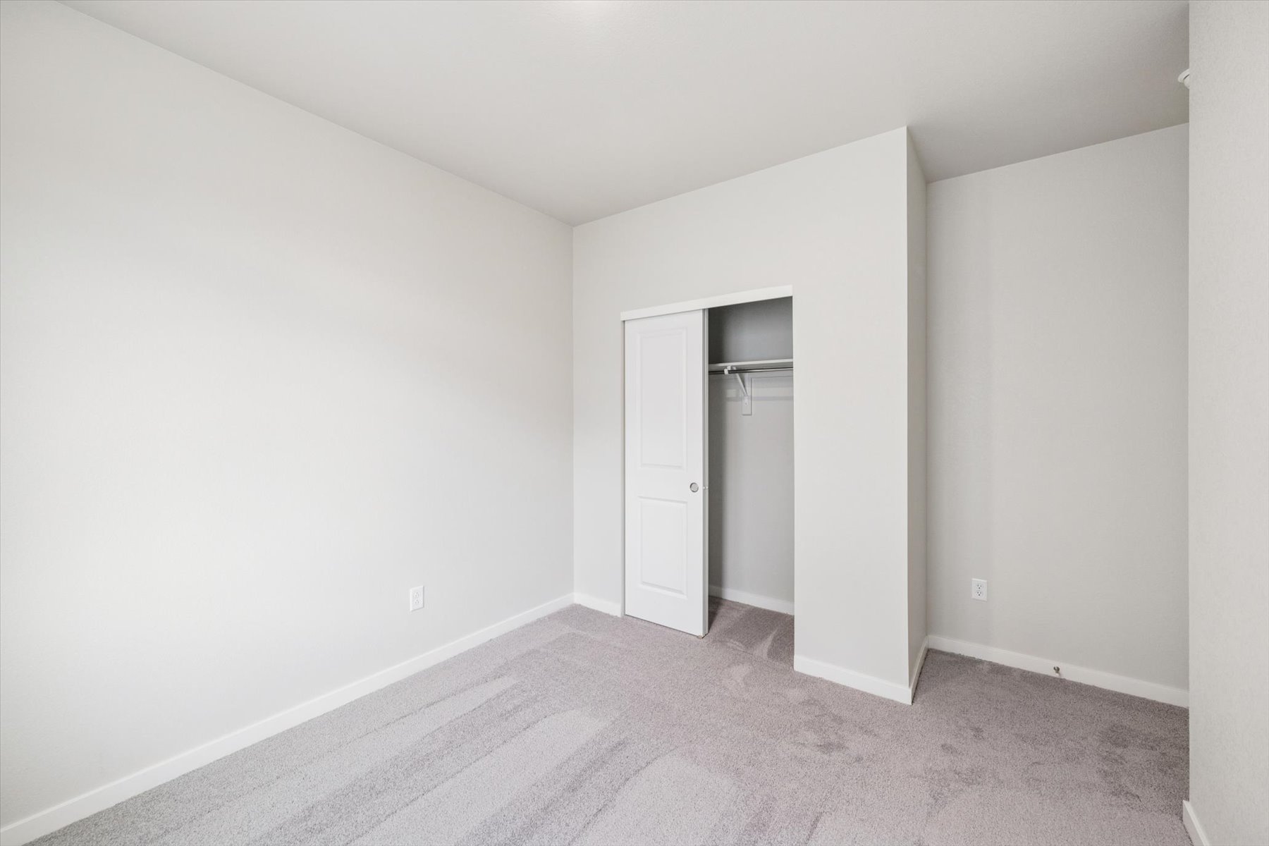 A room with white walls.