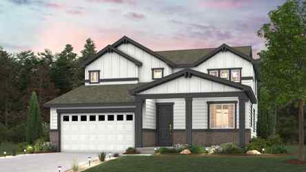 A house with a driveway.