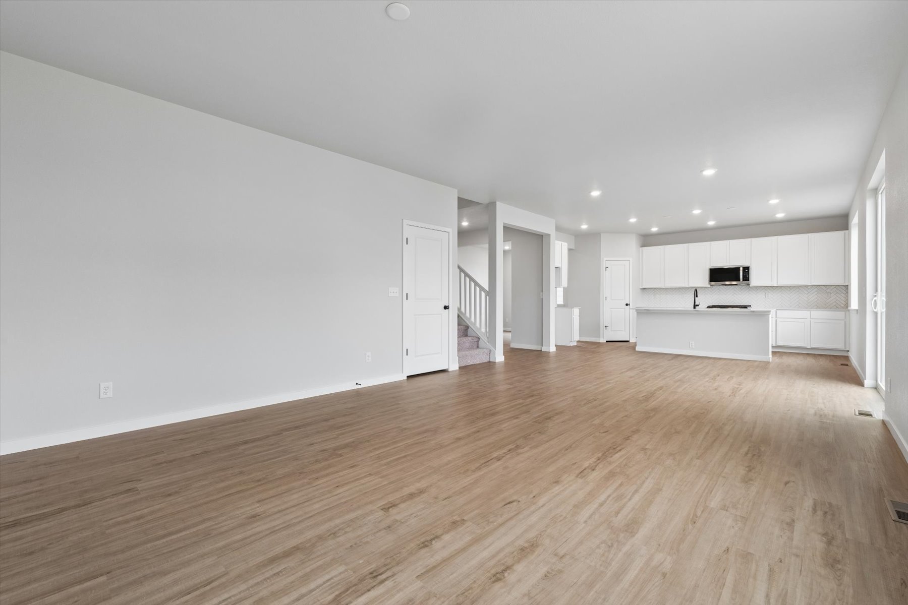 A large empty room.