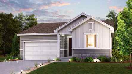 A house with a driveway.