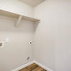 Second floor laundry of the Fraser floor plan by Century Communities