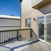 Rear balcony of the Fraser floor plan by Century Communities