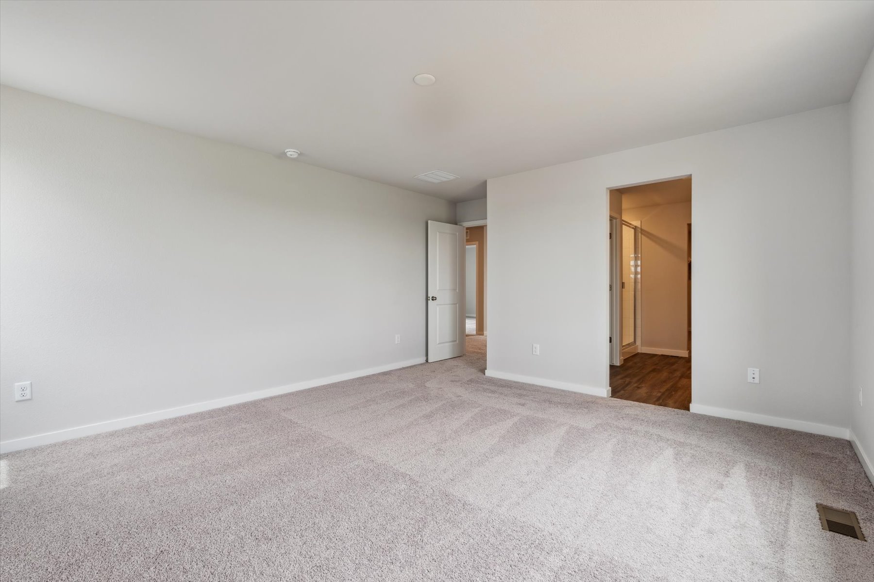 A room with white walls.
