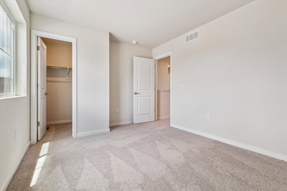 A room with white walls.