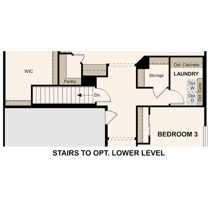 Telluride first floor options at Timnath Lakes by Century Communities