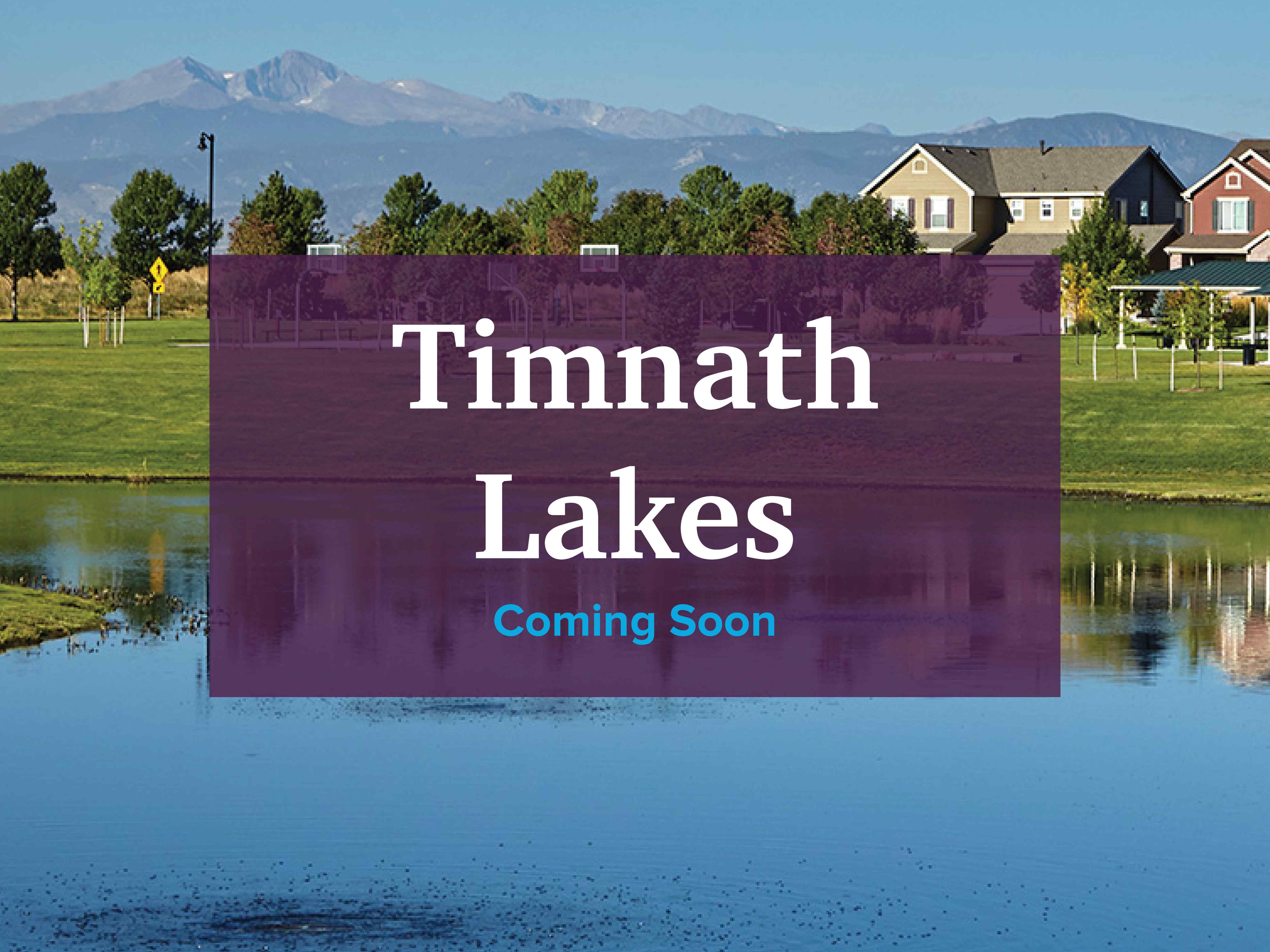 Timnath Lakes New Homes in Timnath Century Communities